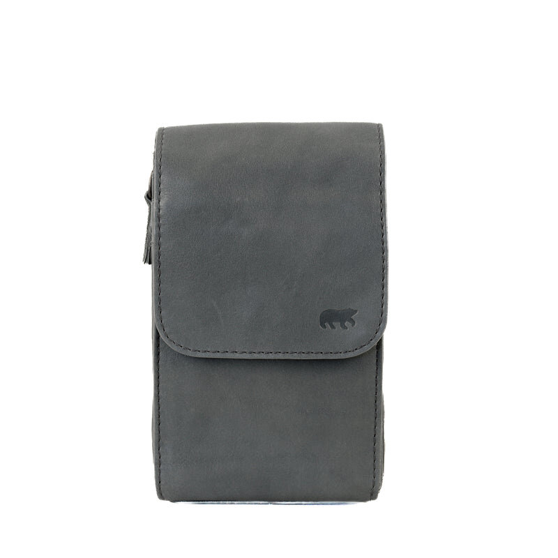 Bear Design Bear Design Robbie 2.0 telefoon-schoudertasje charcoal