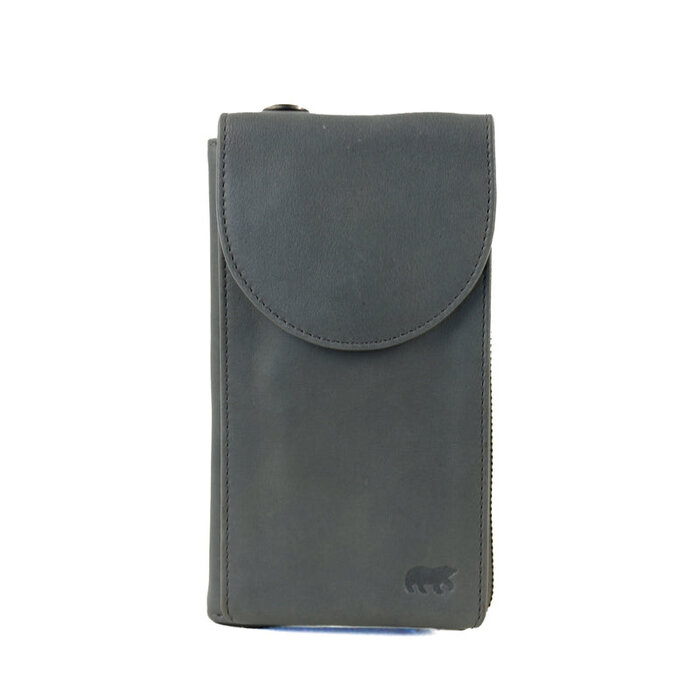 Bear Design Bear Design Patty portemonnee-telefoontasje charcoal