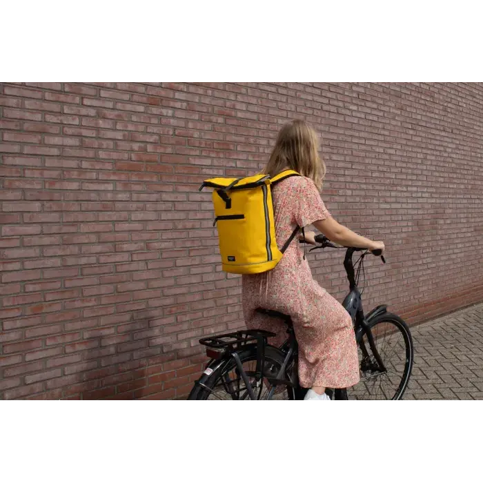 Beagles Beagles 15.6" laptop-fietstas-rugtas geel