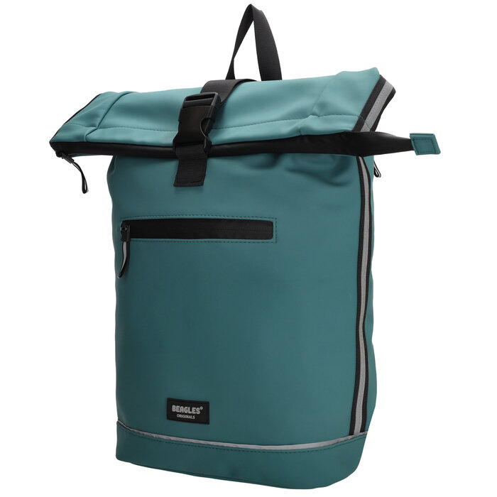 Beagles Beagles 15.6" laptop-fietstas-rugtas petrol