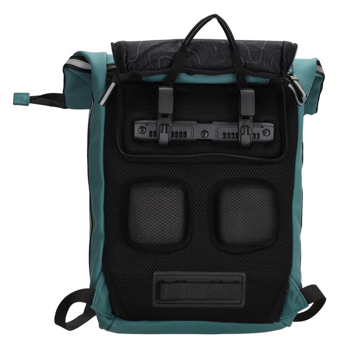 Beagles Beagles 15.6" laptop-fietstas-rugtas petrol