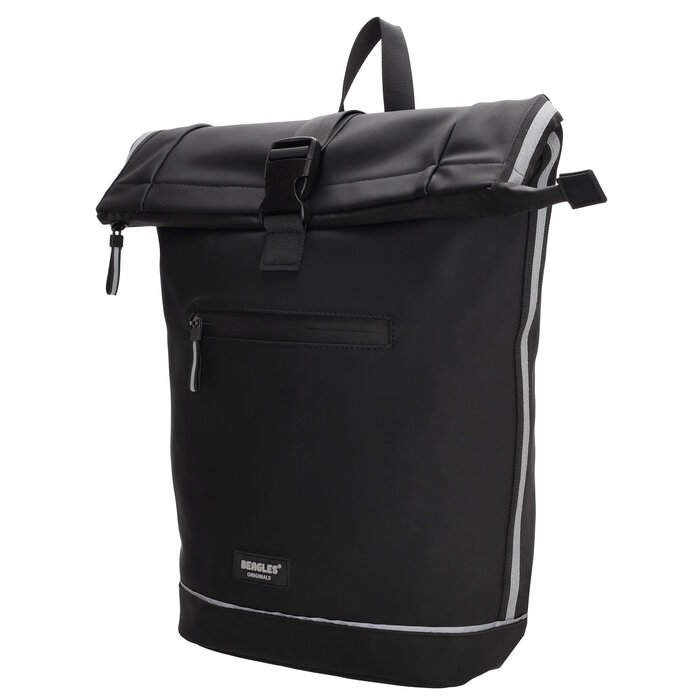 Beagles Beagles 15.6" laptop-fietstas-rugtas zwart