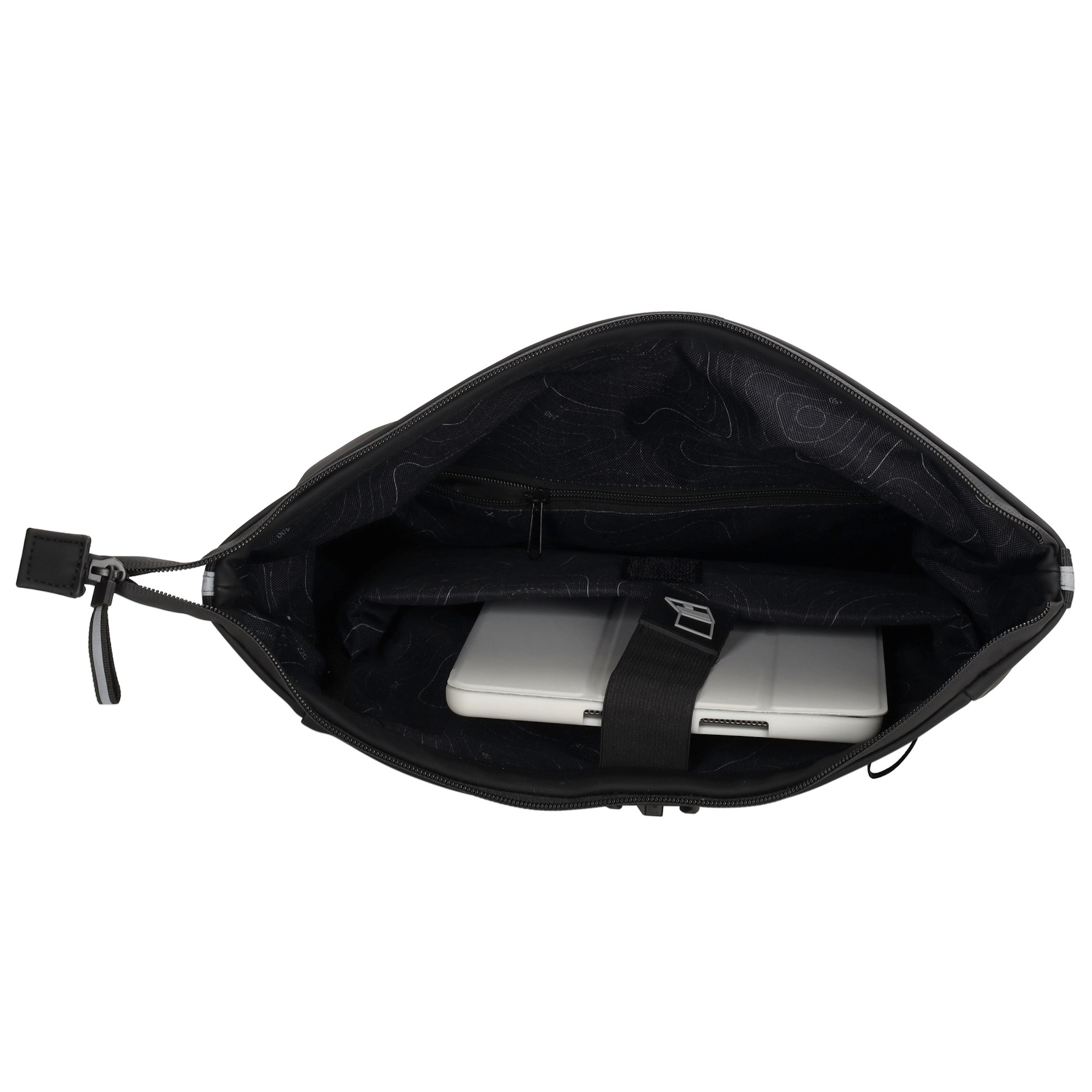 Beagles Beagles 15.6" laptop-fietstas-rugtas zwart