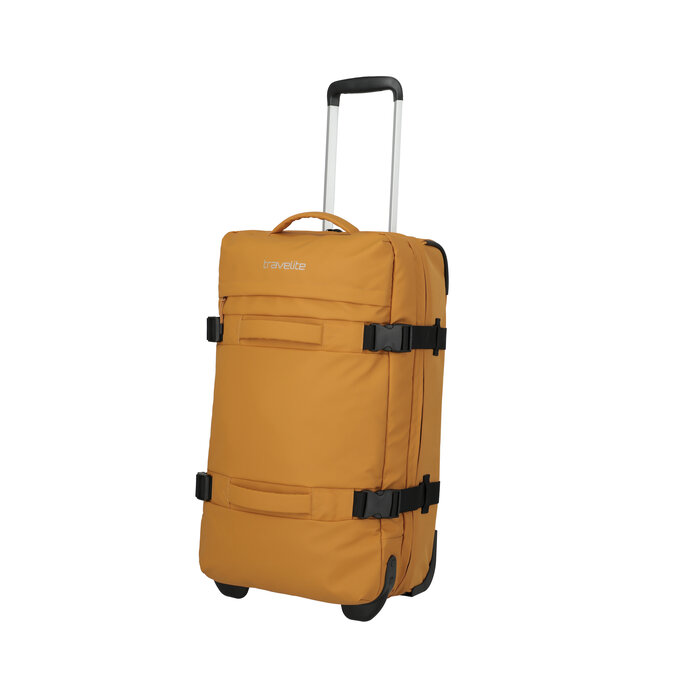 Travelite Travelite Bolonia 50L reistas op wielen geel