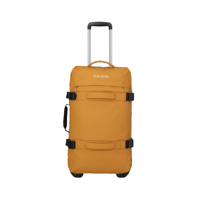 Travelite Travelite Bolonia 50L reistas op wielen geel