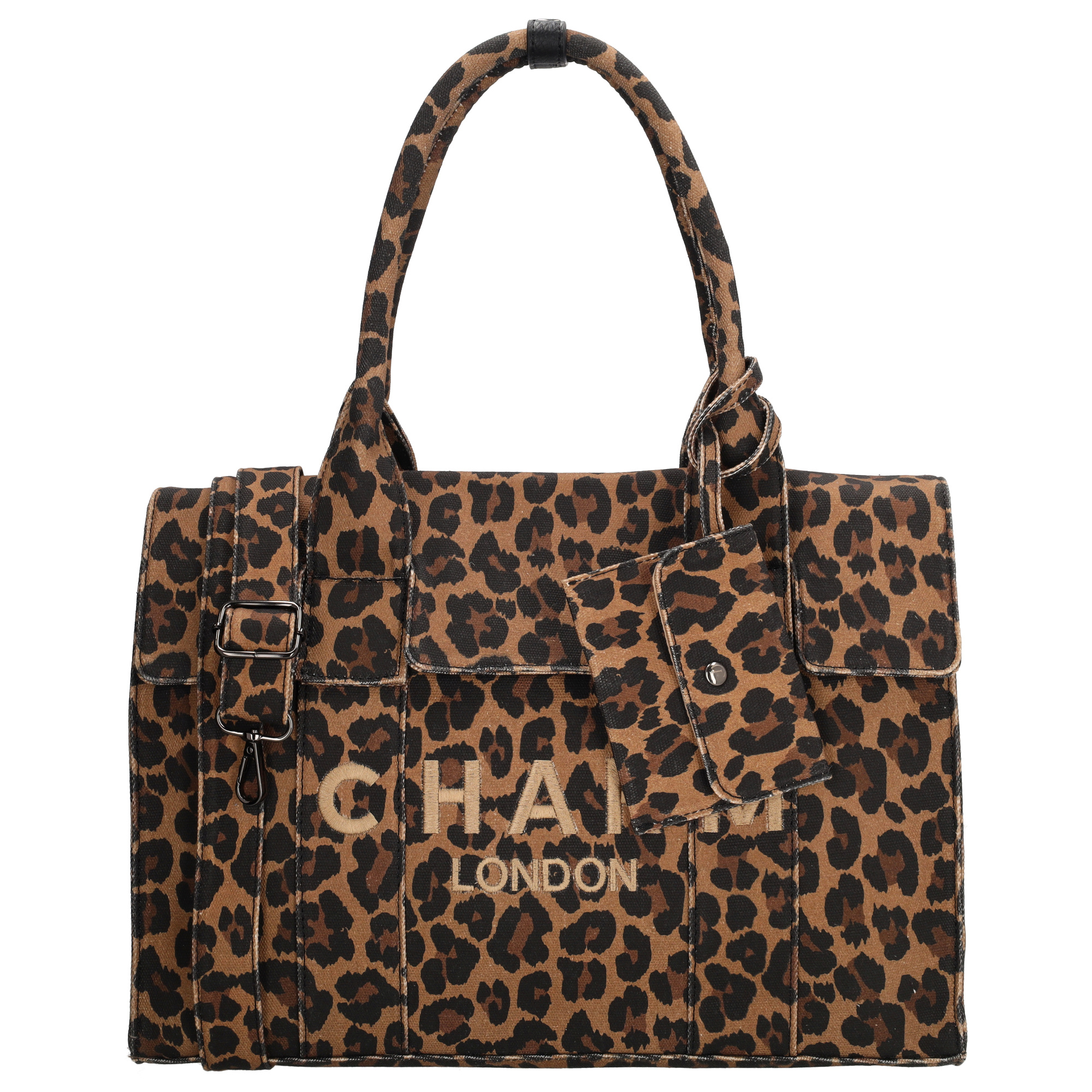 Charm London Charm London Bond Avenue Laptoptas 15 " leopard