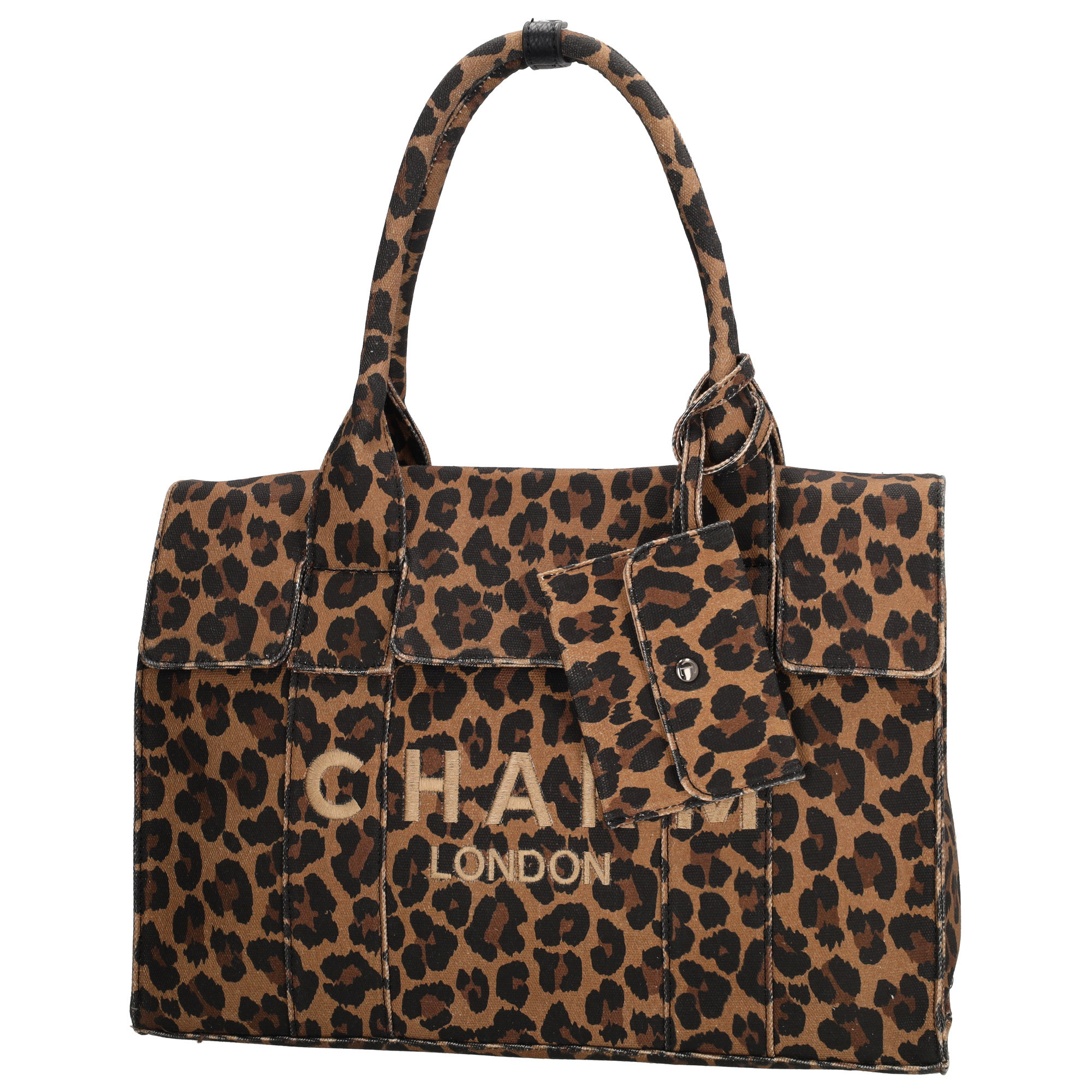 Charm London Charm London Bond Avenue Laptoptas 15 " leopard