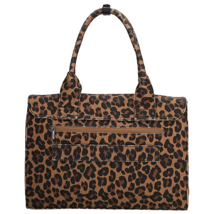 Charm London Charm London Bond Avenue Laptoptas 15 " leopard