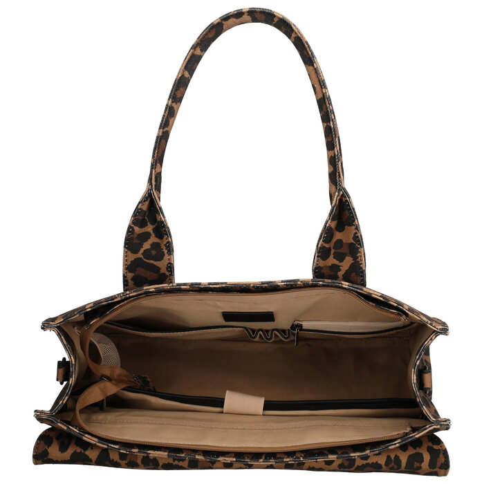 Charm London Charm London Bond Avenue Laptoptas 15 " leopard