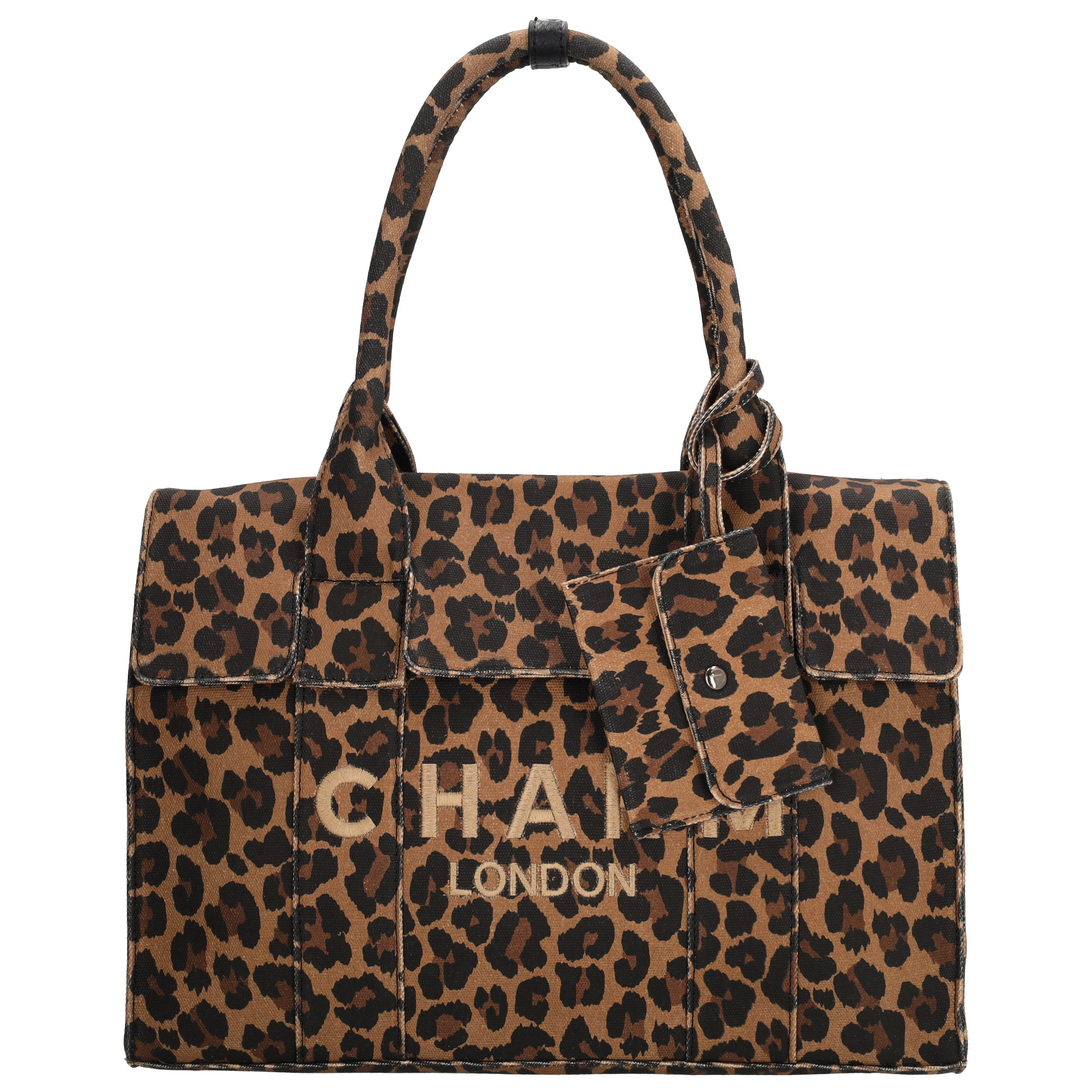 Charm London Charm London Bond Avenue Laptoptas 15 " leopard