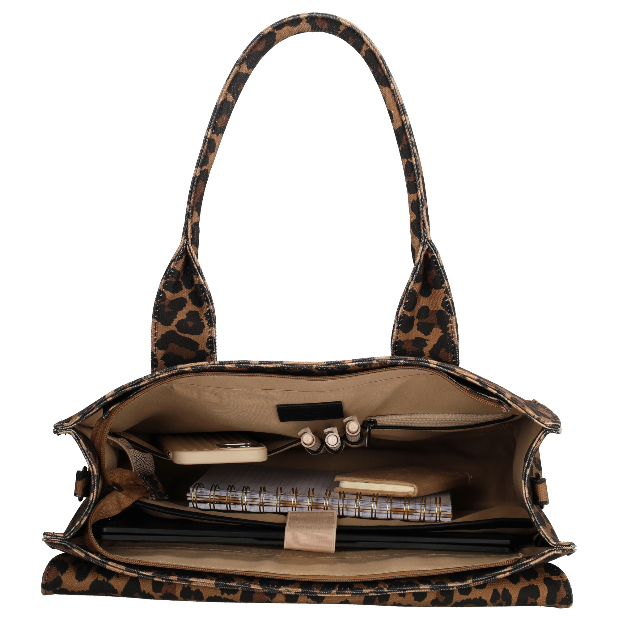 Charm London Charm London Bond Avenue Laptoptas 15 " leopard