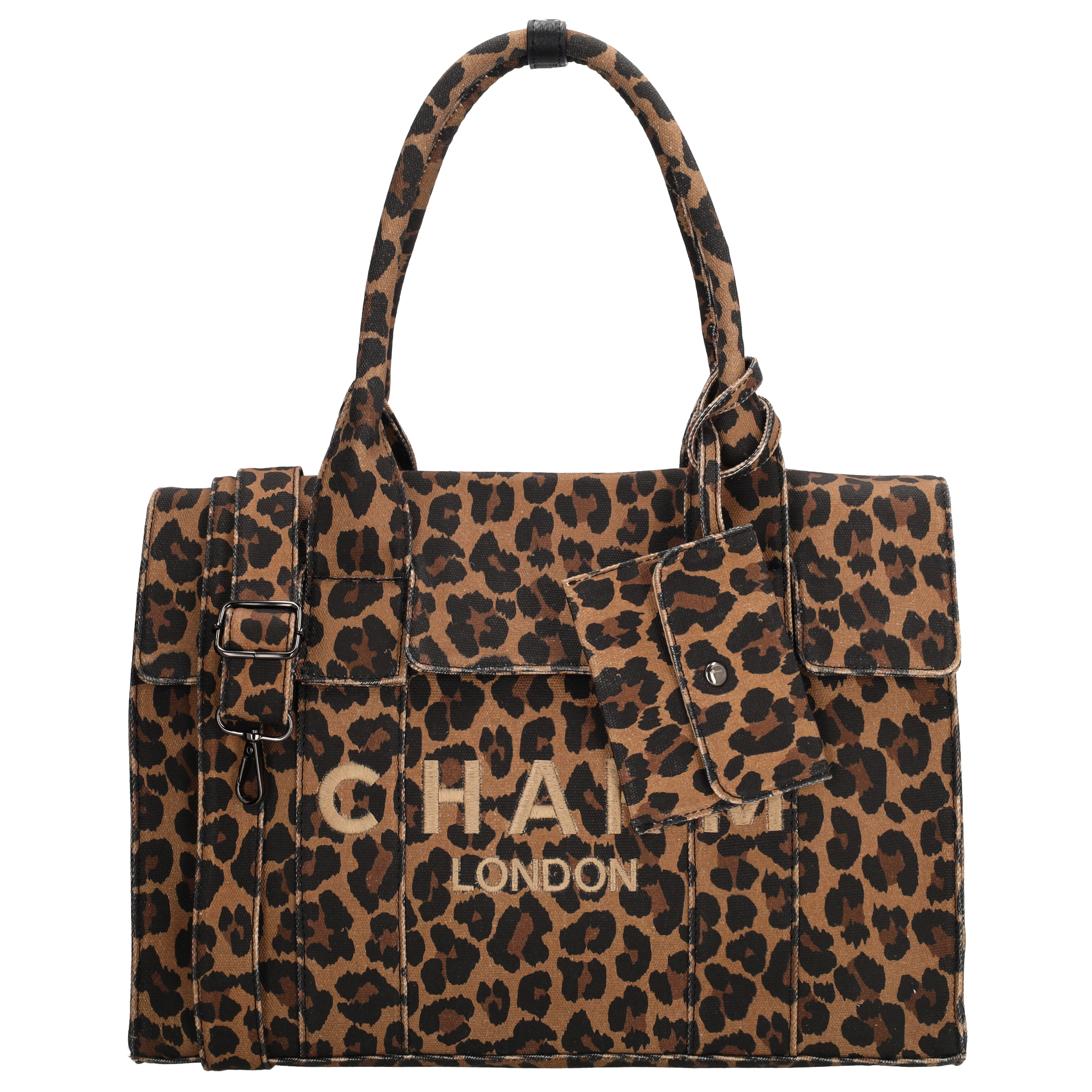 Charm London Charm London Bond Avenue Laptoptas 15 " leopard