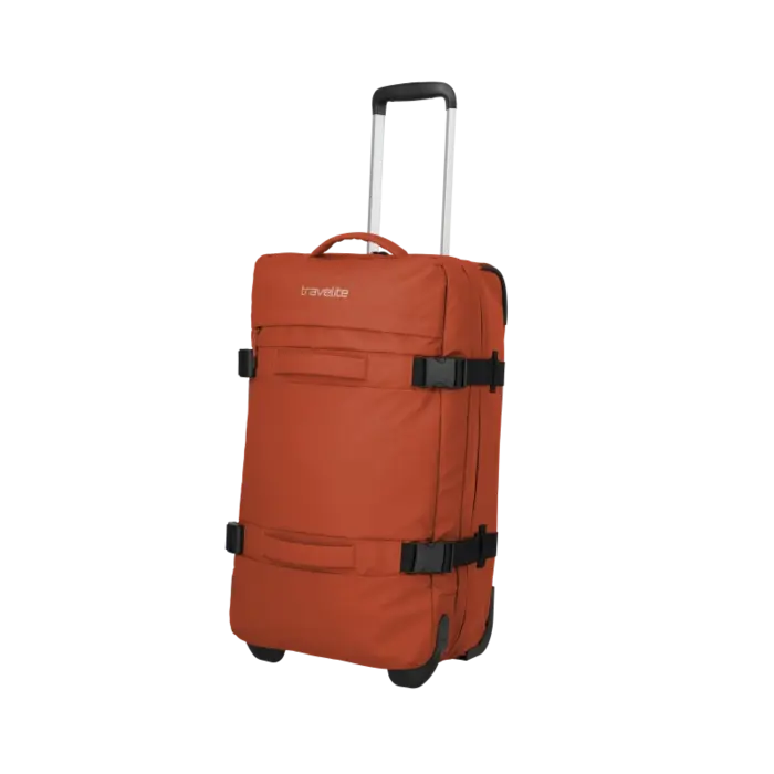 Travelite Travelite Bolonia 50L reistas op wielen oranje
