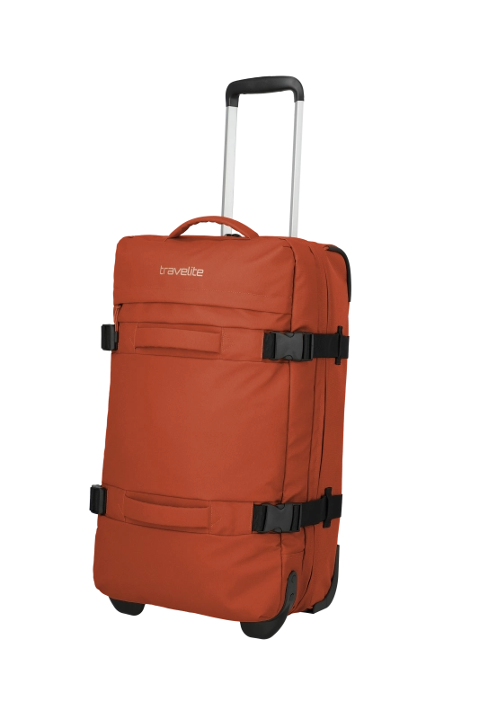 Travelite Travelite Bolonia 50L reistas op wielen oranje
