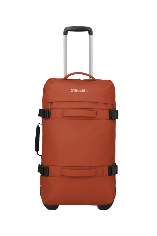 Travelite Travelite Bolonia 50L reistas op wielen oranje