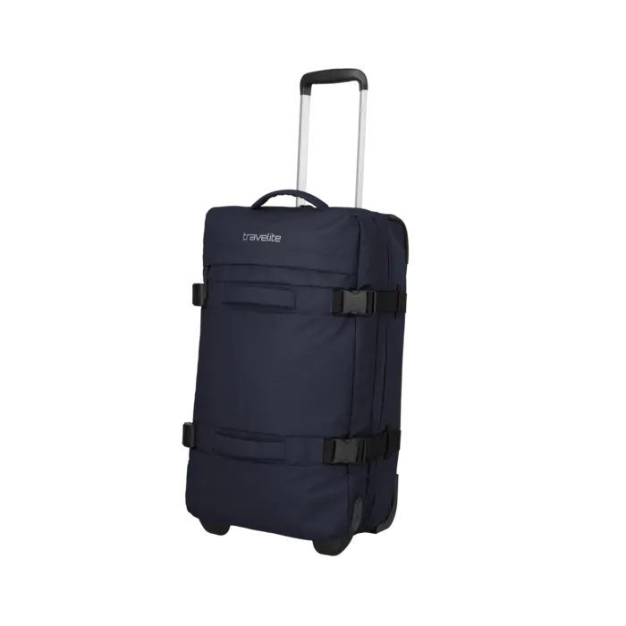Travelite Travelite Bolonia 50L reistas op wielen blauw