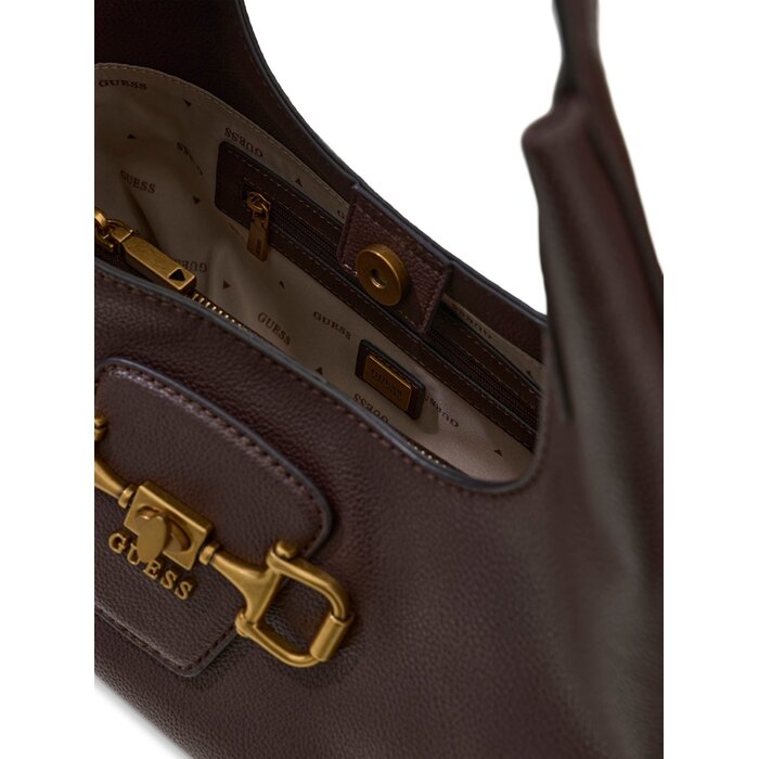 GUESS GUESS Sunset schoudertas bruin