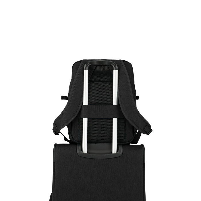 Travelite Travelte Kick Off 15.6" laptop-cabin rugtas (30x40x20-23cm) zwart