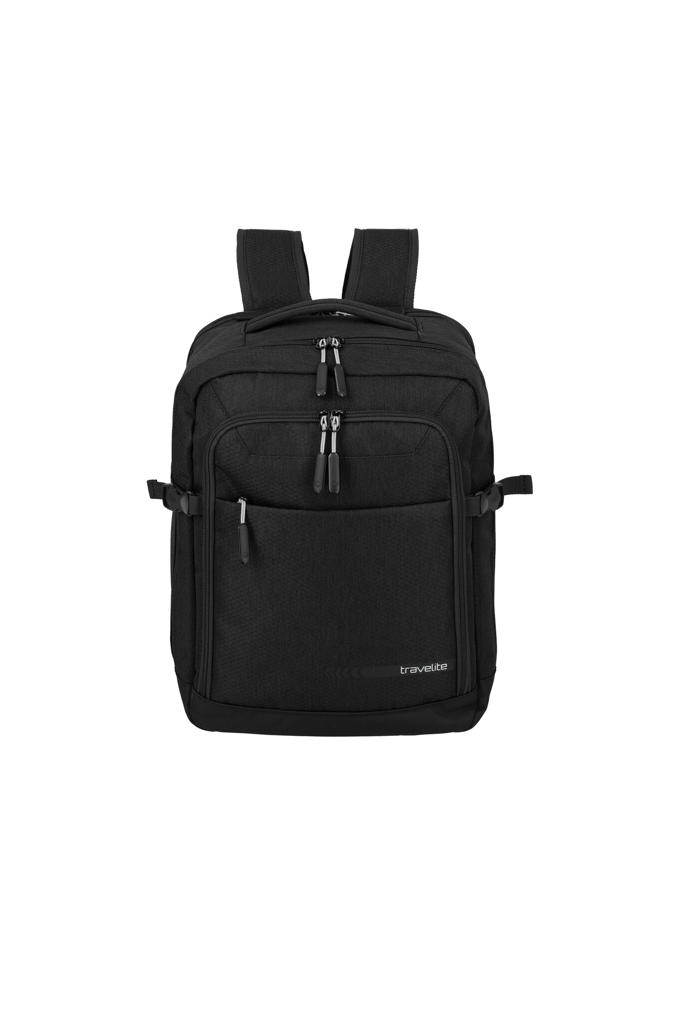 Travelite Travelte Kick Off 15.6" laptop-cabin rugtas (30x40x20-23cm) zwart