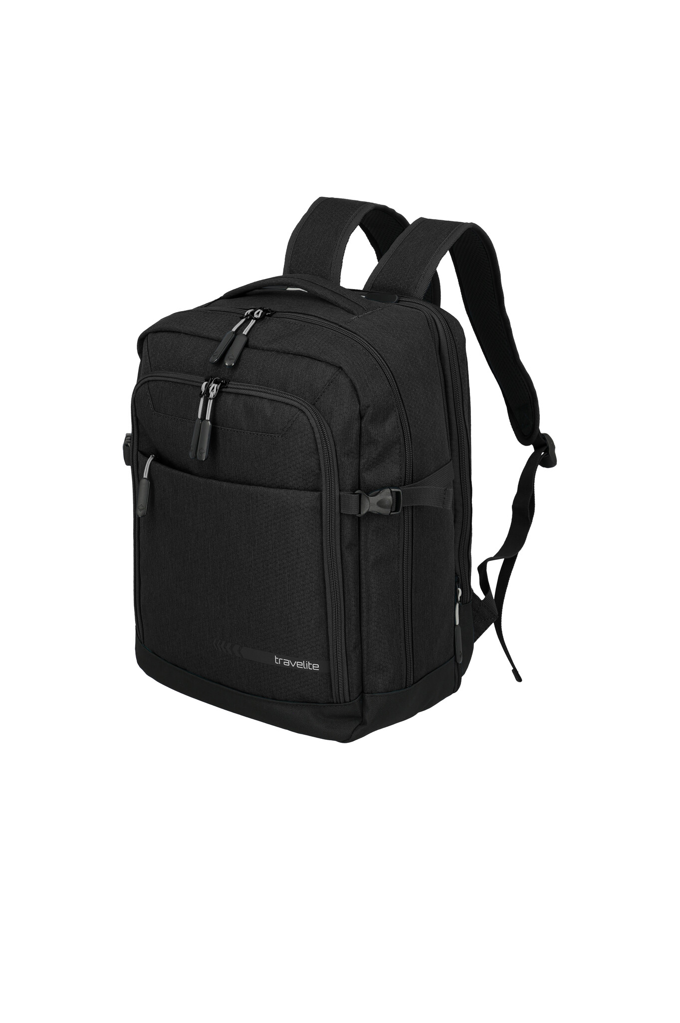 Travelite Travelte Kick Off 15.6" laptop-cabin rugtas (30x40x20-23cm) zwart