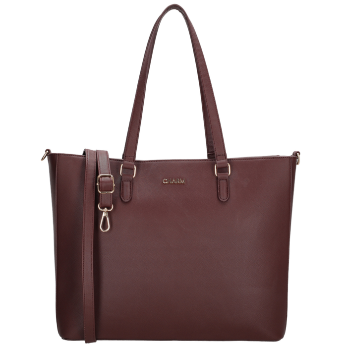 Charm London Charm London Birmingham 15.6" laptop-shopper burgundy/gold