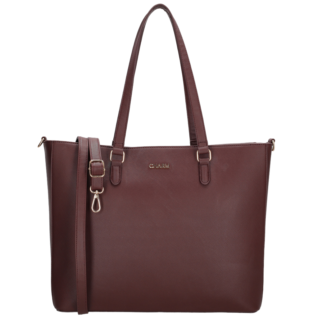 Charm London Charm London Birmingham 15.6" laptop-shopper burgundy/gold