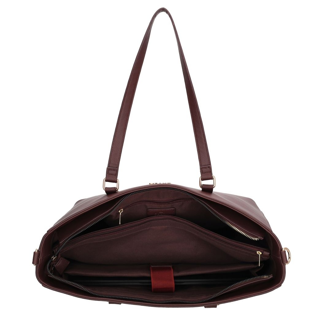 Charm London Charm London Birmingham 15.6" laptop-shopper burgundy/gold