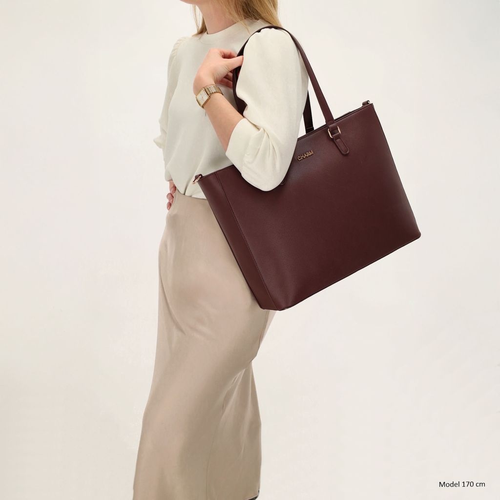 Charm London Charm London Birmingham 15.6" laptop-shopper burgundy/gold