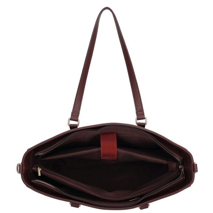 Charm London Charm London Birmingham 15.6" laptop-shopper burgundy/gold