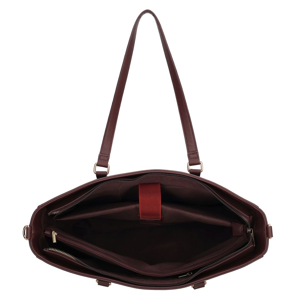 Charm London Charm London Birmingham 15.6" laptop-shopper burgundy/gold