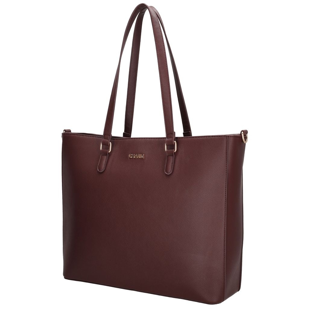 Charm London Charm London Birmingham 15.6" laptop-shopper burgundy/gold