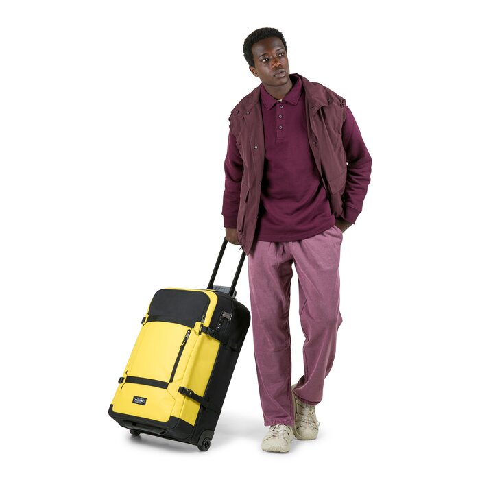 Eastpak Eastpak Transit'r Pro M 63L 2-wiel reiskoffer yellow procoated