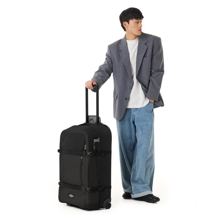 Eastpak Eastpak Transit'r Pro M 63L 2-wiel reiskoffer black procoated