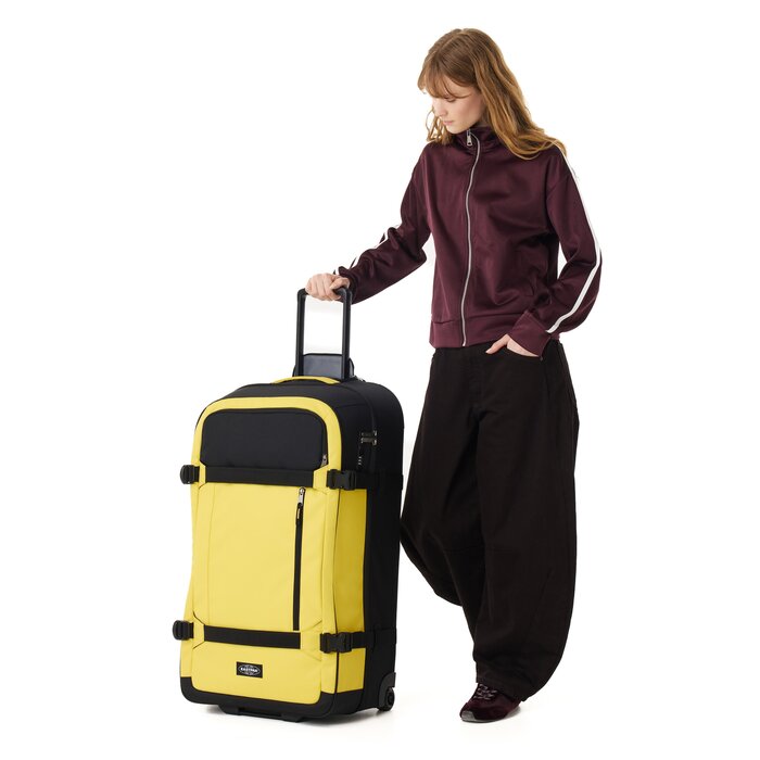 Eastpak Eastpak Transit'r Pro L 105L 2-wiel reiskoffer yellow procoated
