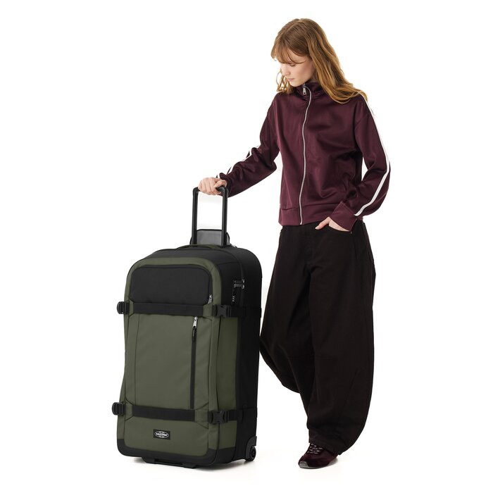 Eastpak Eastpak Transit'r Pro L 105L 2-wiel reiskoffer khaki procoated