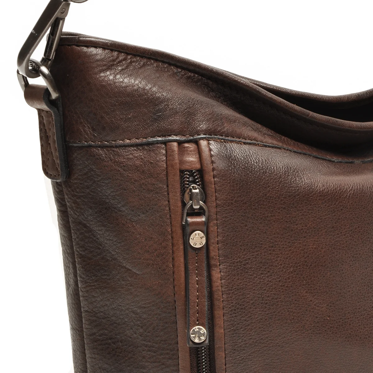 Berba Berba Lucca Bucket Bag schoudertas chocolate