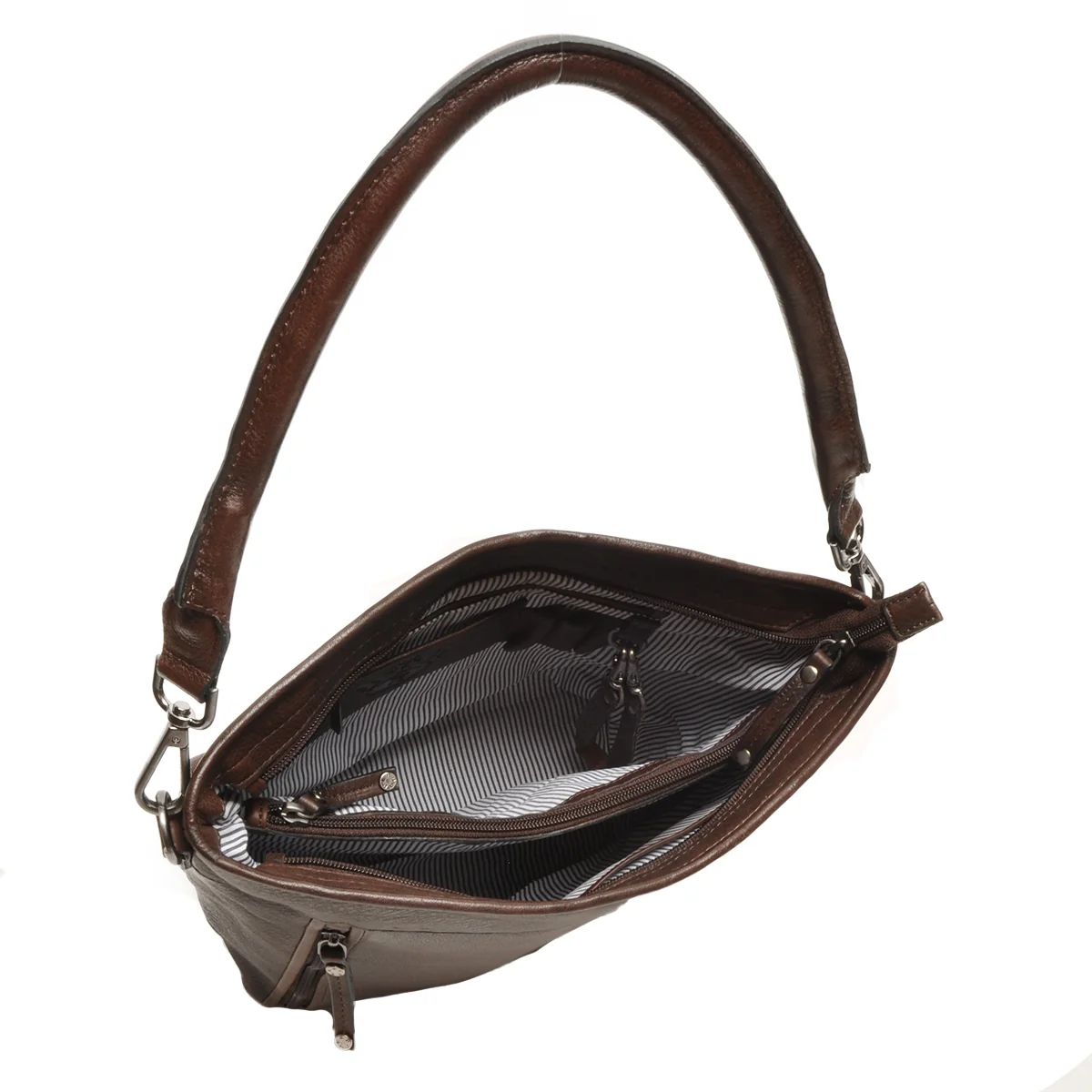 Berba Berba Lucca Bucket Bag schoudertas chocolate