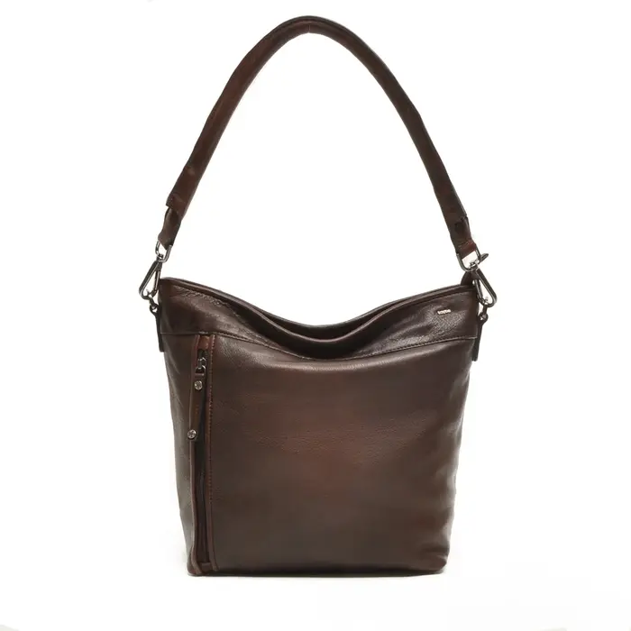 Berba Berba Lucca Bucket Bag schoudertas chocolate