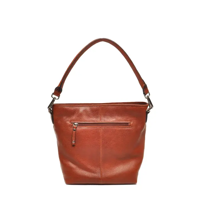 Berba Berba Lucca Bucket Bag schoudertas cognac