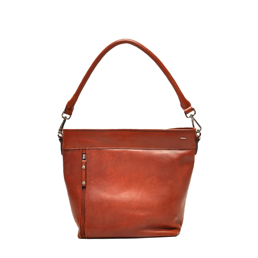 Berba Berba Lucca Bucket Bag schoudertas cognac