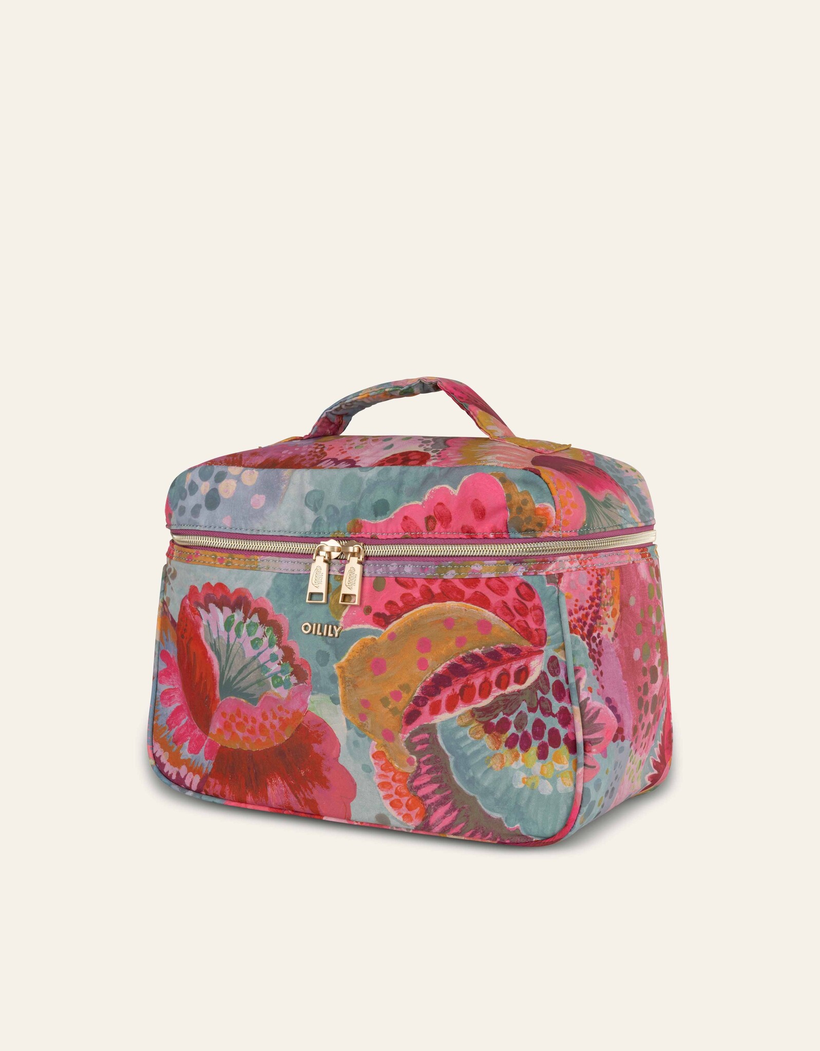 Oilily Oilily Cocos Beauty Case Pointilly winter berry
