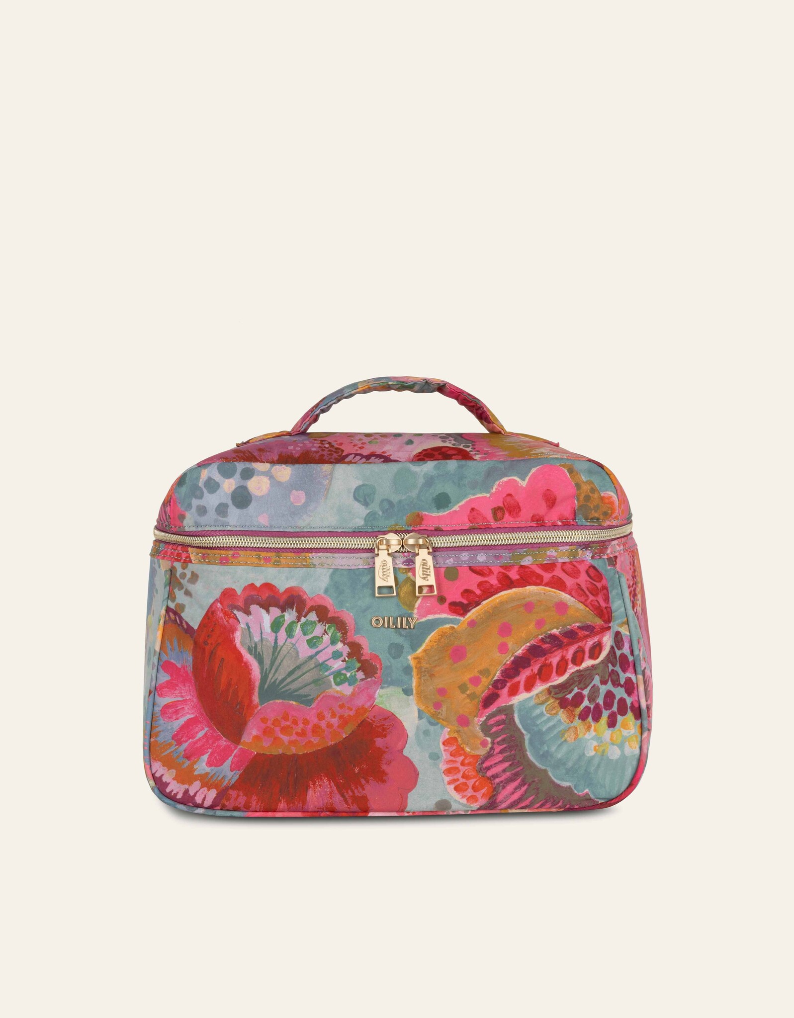 Oilily Oilily Cocos Beauty Case Pointilly winter berry