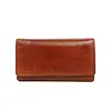 Bear Design Noor 15cc RFID damesportemonnee cognac