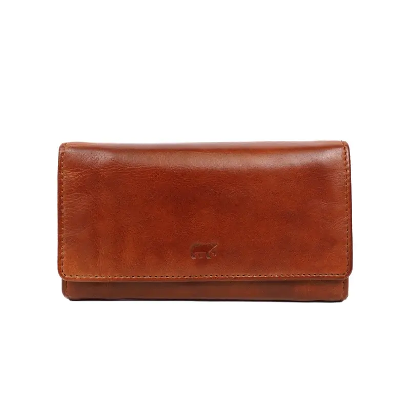 Bear Design Bear Design Noor 15cc RFID damesportemonnee cognac