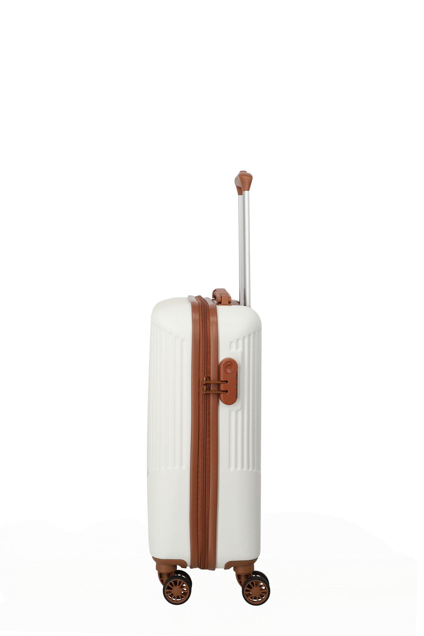 Travelite Travelite Bali S 34L handbagage-koffer wit/cognac