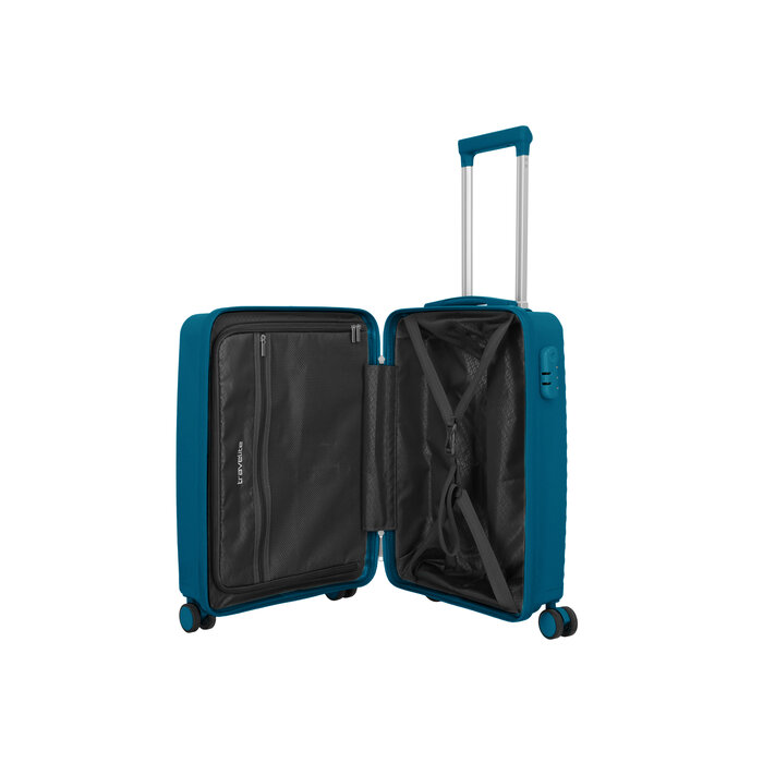 Travelite Travelite Pacific S 4-wiel handbagage koffer (38x55x23cm) donker blauw