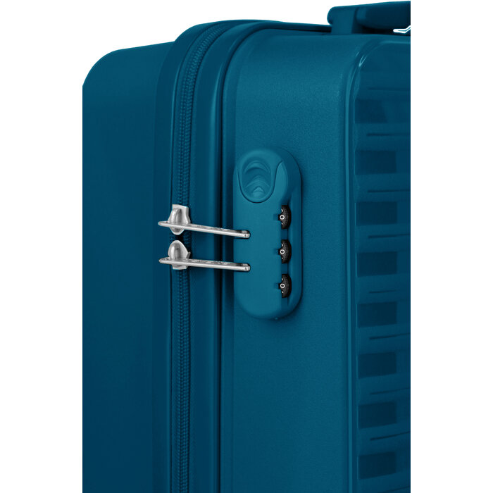 Travelite Travelite Pacific S 4-wiel handbagage koffer (38x55x23cm) donker blauw