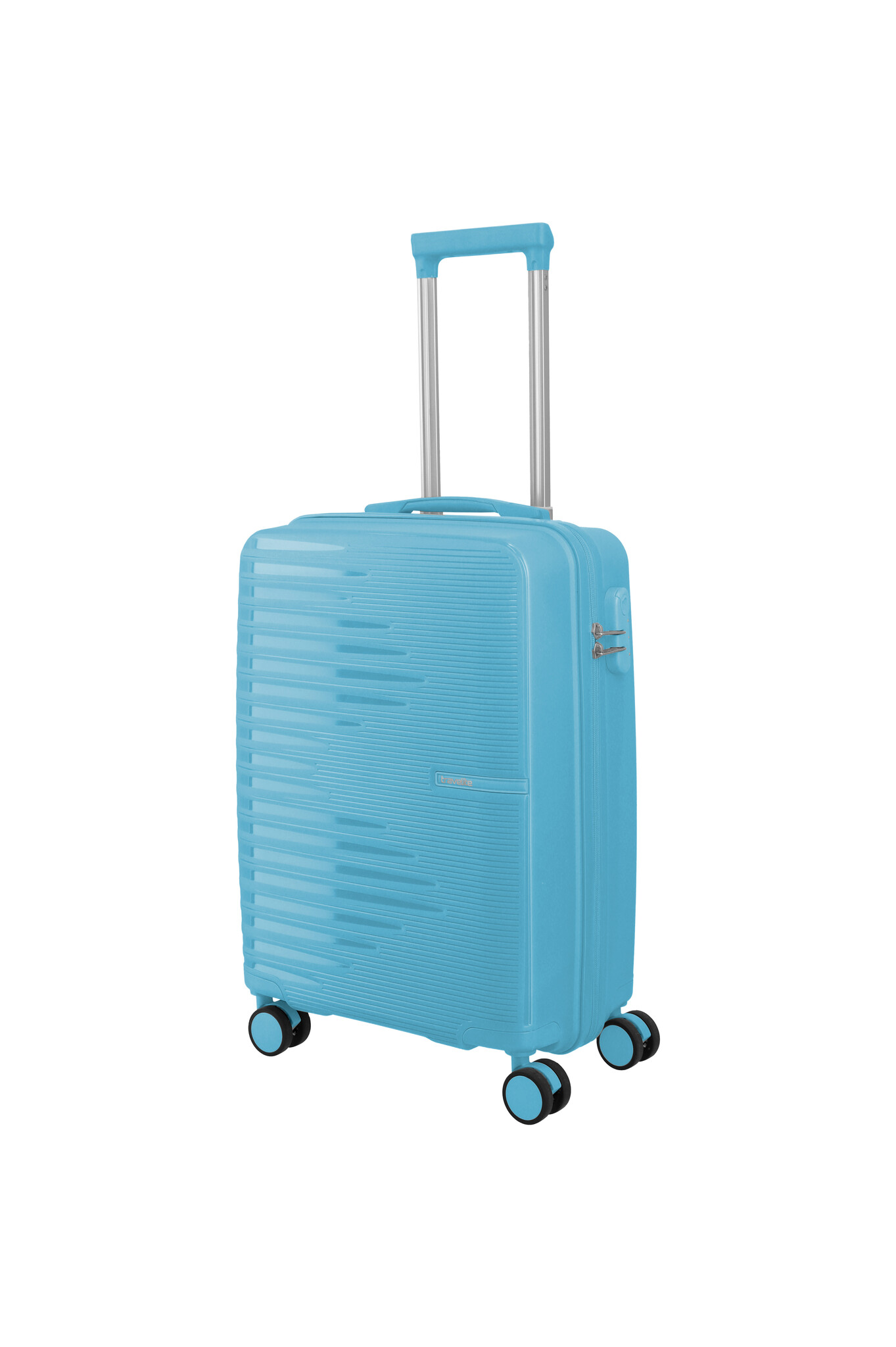 Travelite Travelite Pacific S 4-wiel handbagage koffer (38x55x23cm) licht blauw