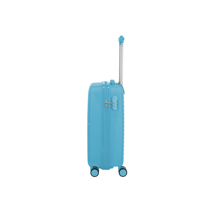 Travelite Travelite Pacific S 4-wiel handbagage koffer (38x55x23cm) licht blauw