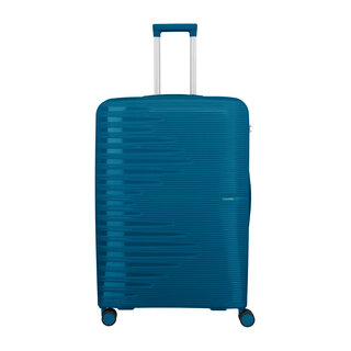 Travelite Travelite Pacific large 4-wiel reiskoffer 100L donker blauw